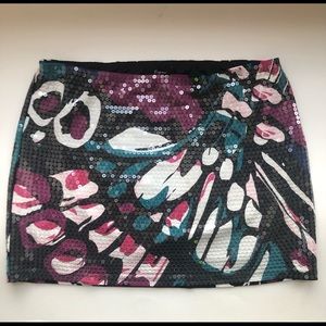 Sequins mini skirt  Size 10
